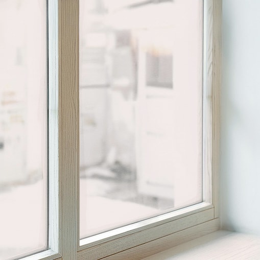 Folia okienna chroniąca prywatność - Beżowy odcień minimalistyczna elegancja - 100x146 cm