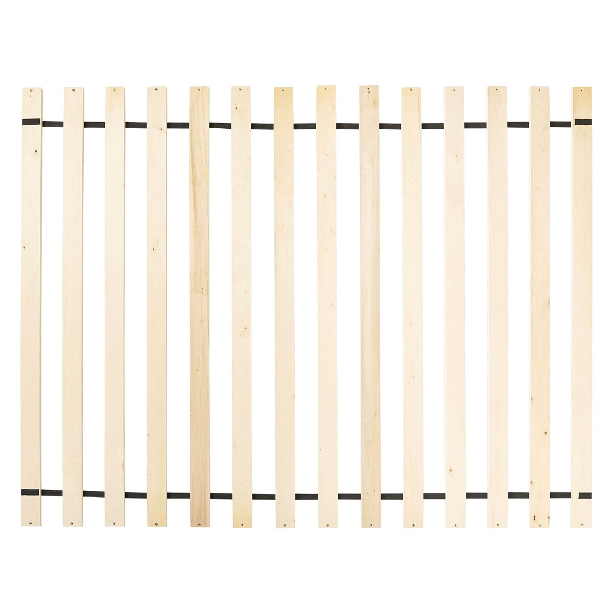 Łóżko Drewno CHAMPAGNAT 140 x 200 cm Jasne drewno