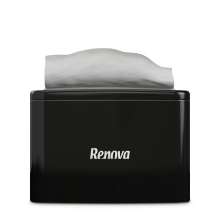 Czarny serwetnik Renova