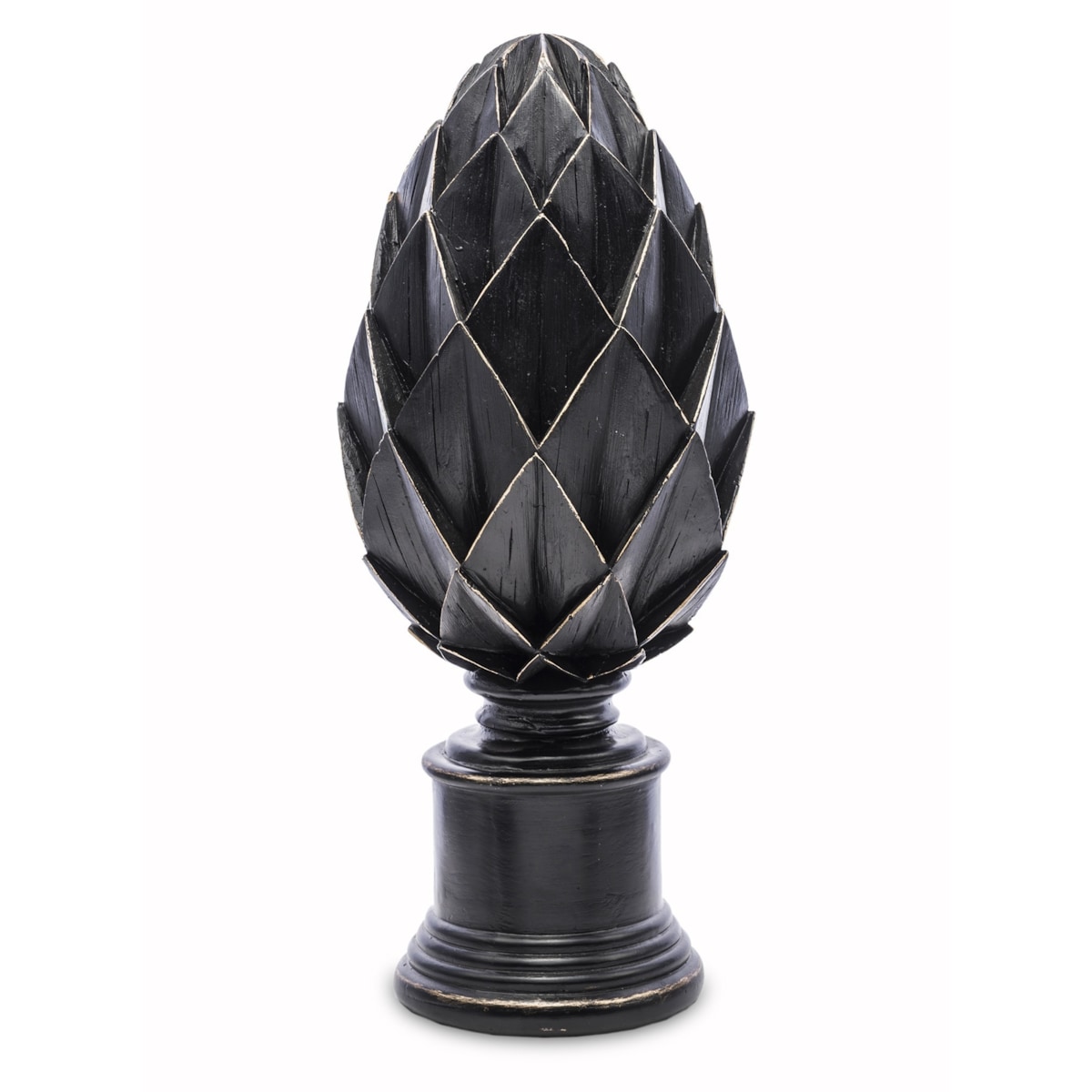 Ozdoba - karczoch 43x16,5x16,5 czarny