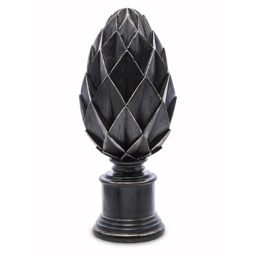 Ozdoba - karczoch 43x16,5x16,5 czarny