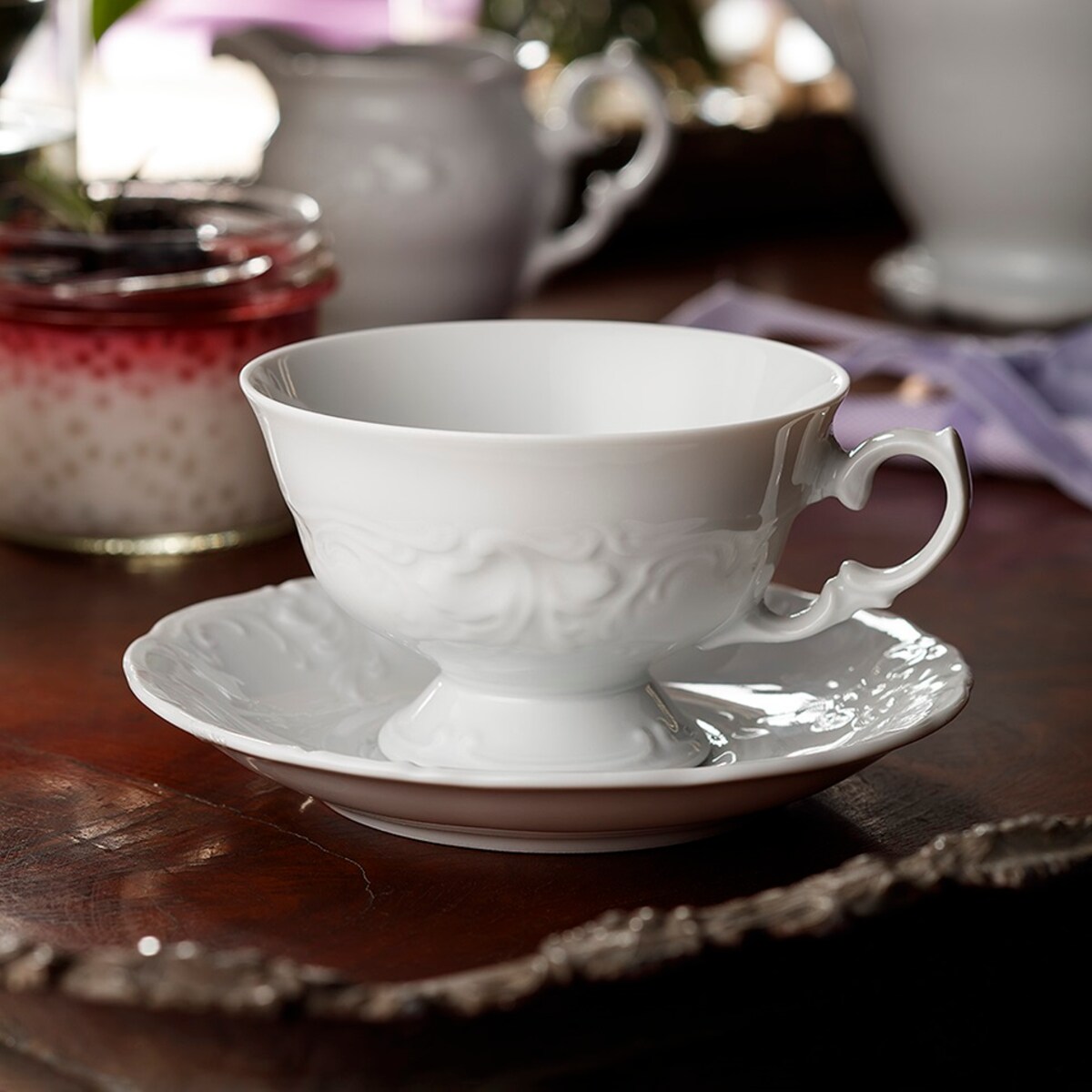 Filiżanka niska 180 ml Fryderyka Biała C001