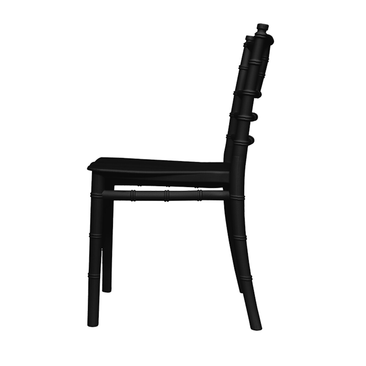 Krzesełko dla dzieci plastikowe z oparciem czarne dziecięce