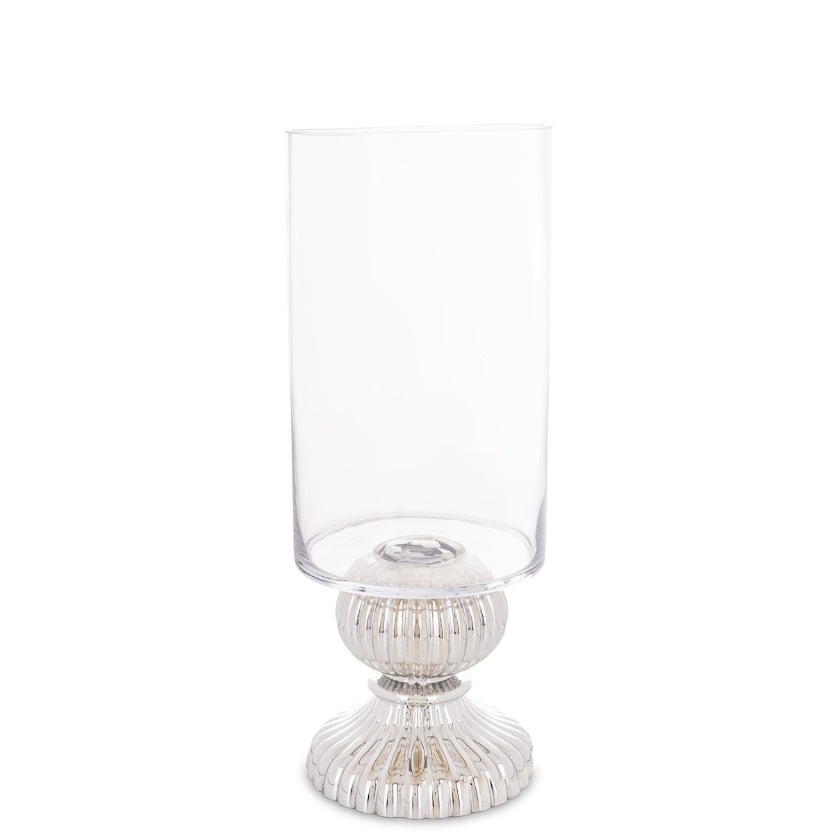 Wazon szklany 38,5x15x14 cm TAZZA-4 na nóżce transparentny