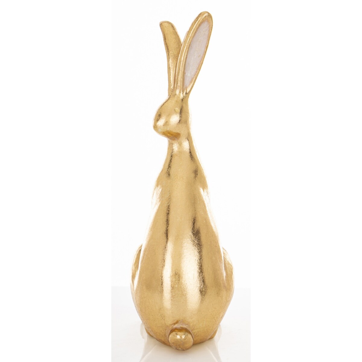 Dekoracja - złoty królik 24,5x8,5x10 cm SVELTA-2 small