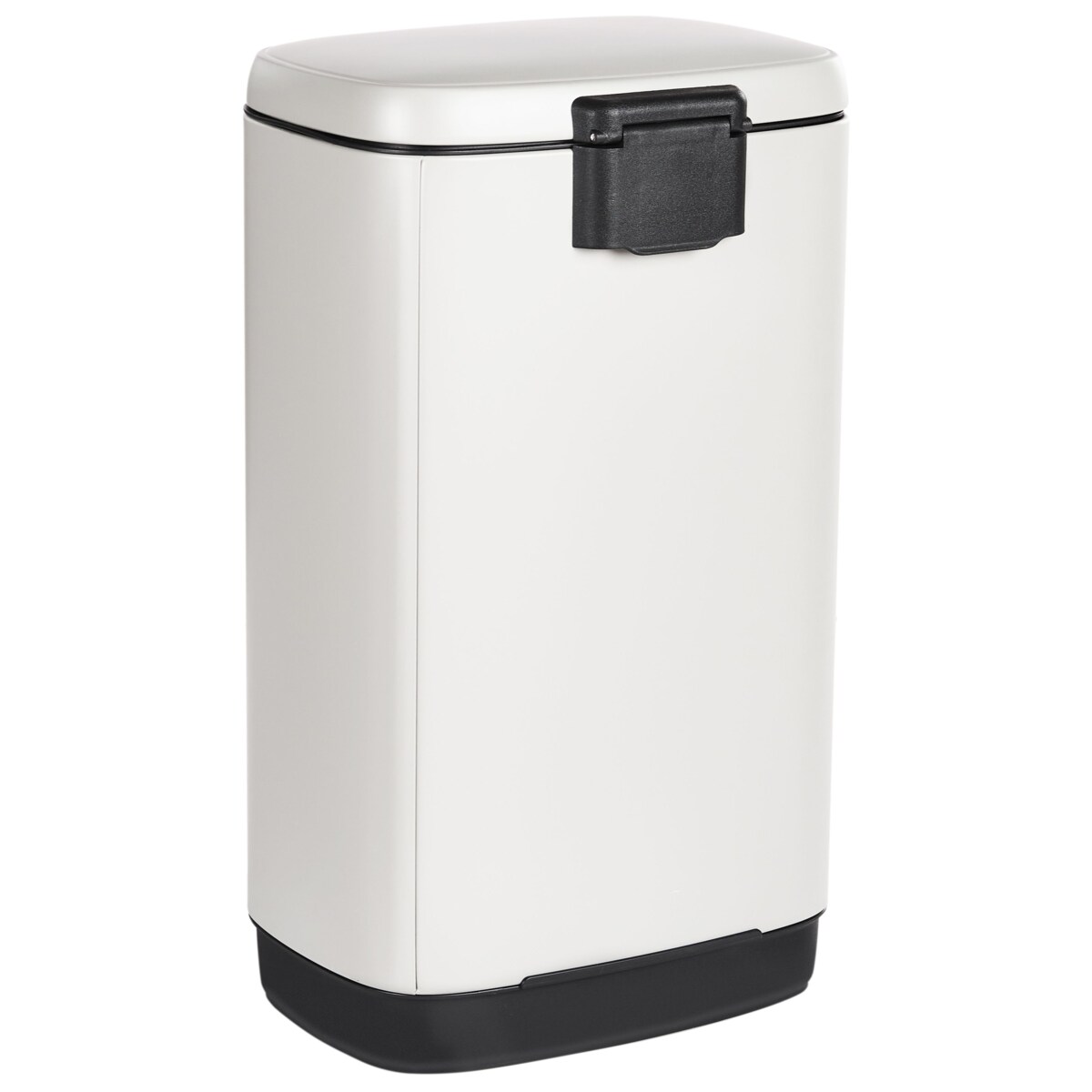 Kosz na śmieci z pedałem 30 L ECOCOLLECT Metal Biały
