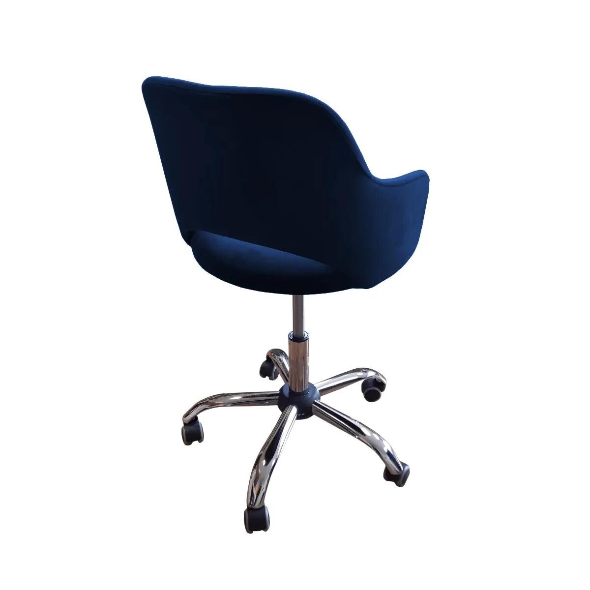 Fotel IZMA VELVET granatowy