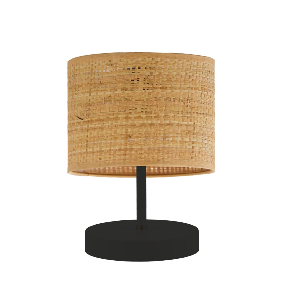 Lampka nocna na biurko lampa biurkowa LED z abażurem walec PICOLO