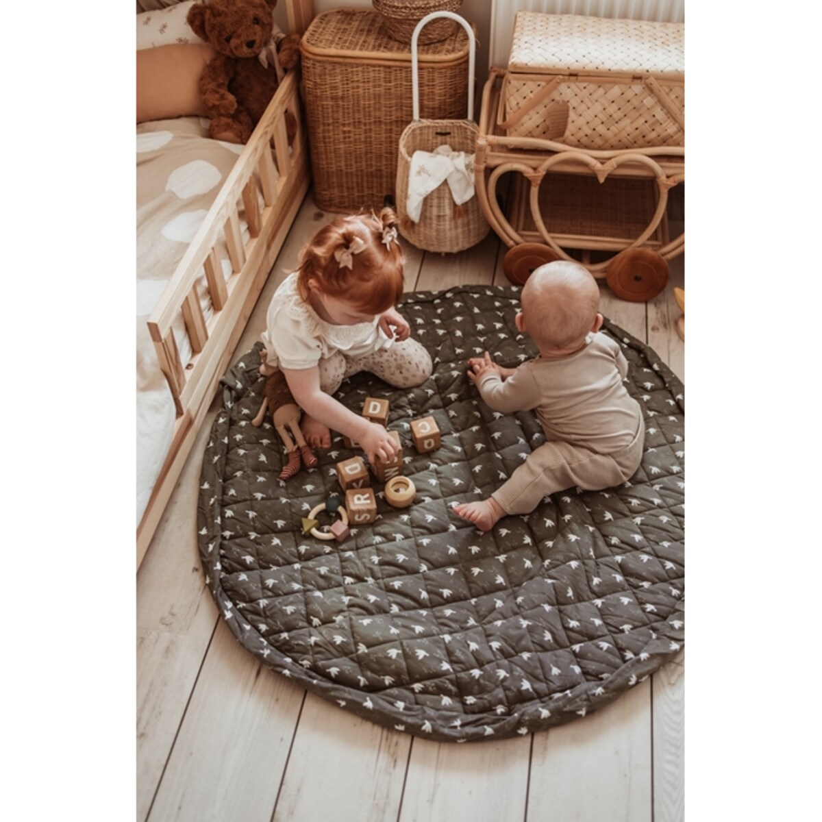 Play&Go Mata i Worek na Zabawki i Akcesoria Soft Organic Birds