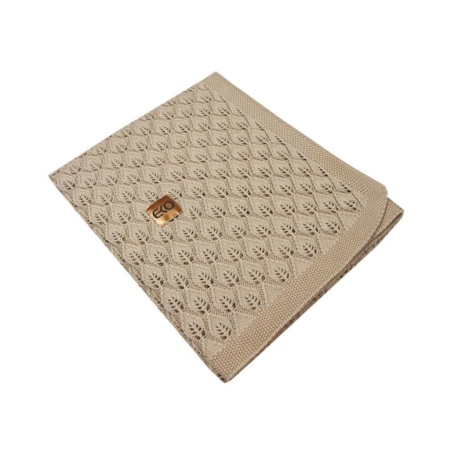 Kocyk bambusowy dla dziecka BEŻ