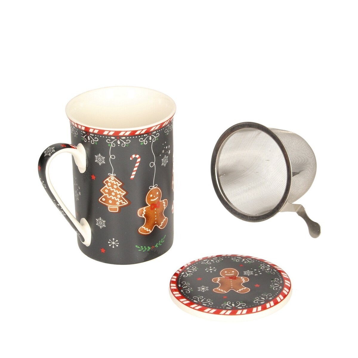 Kubek Gingerbread Cookies boże narodzenie, święta, świąteczne, , 9 x 11 x 11 cm