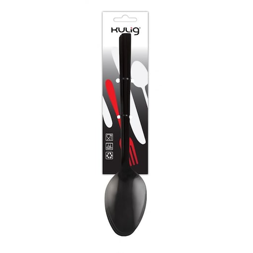 Łyżka obiadowa Piano black 3 sztuki zawieszka 29552