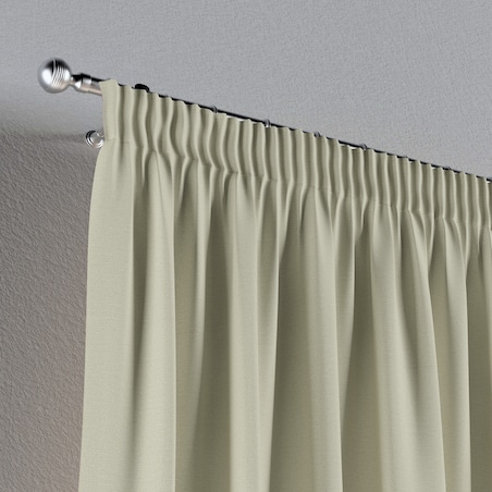 Zasłona na taśmie marszczącej 1 szt. 130x260 jasna oliwka