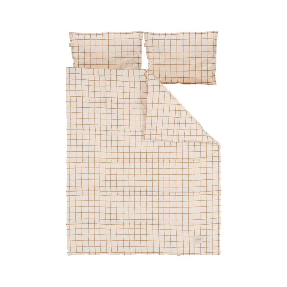 Pościel z wypełnieniem Camel Check 200cm x 220cm