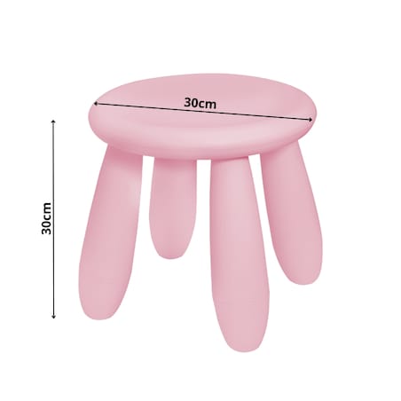 Krzesełko dla dzieci plastikowe stołek dziecięcy stabilny