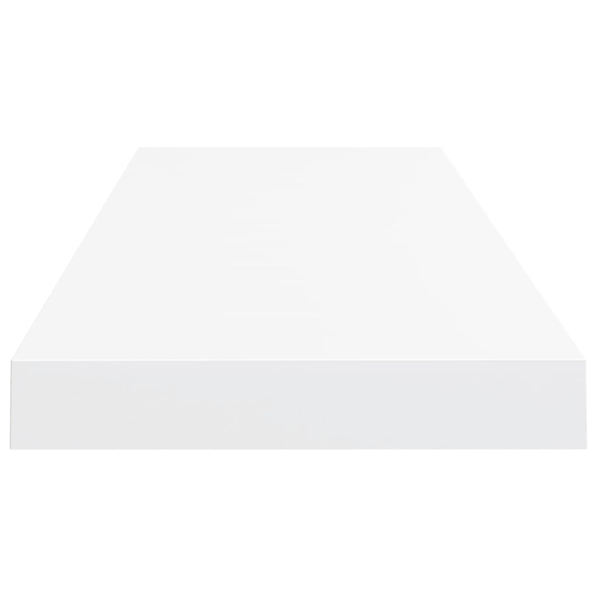 vidaXL Półki ścienne, 4 szt, białe, 80x23,5x3,8 cm, MDF