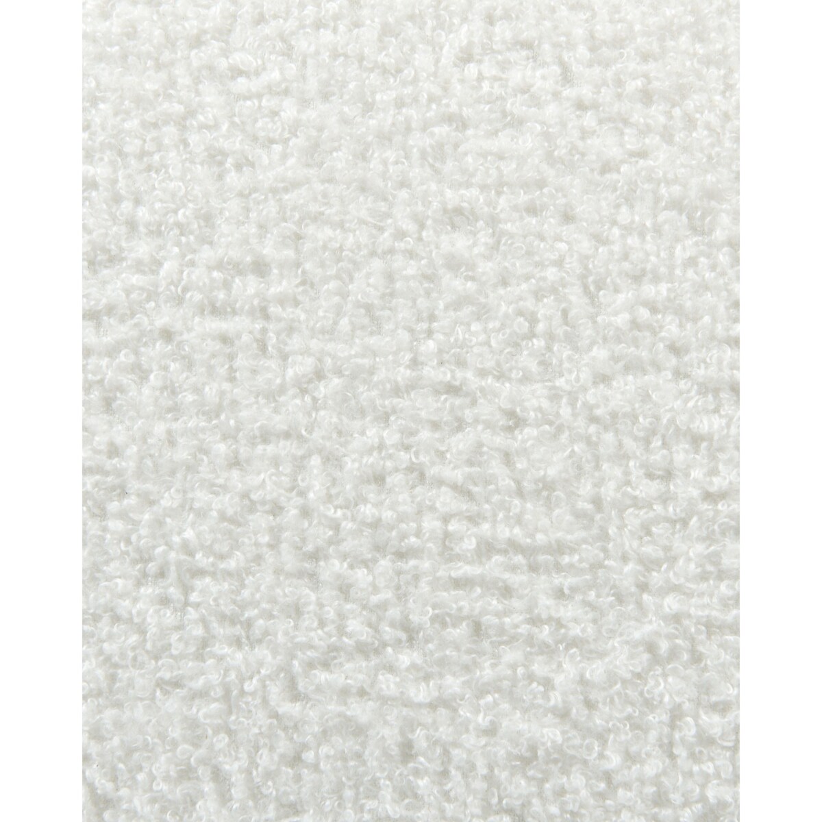 Fotel obrotowy boucle biały DAVIK