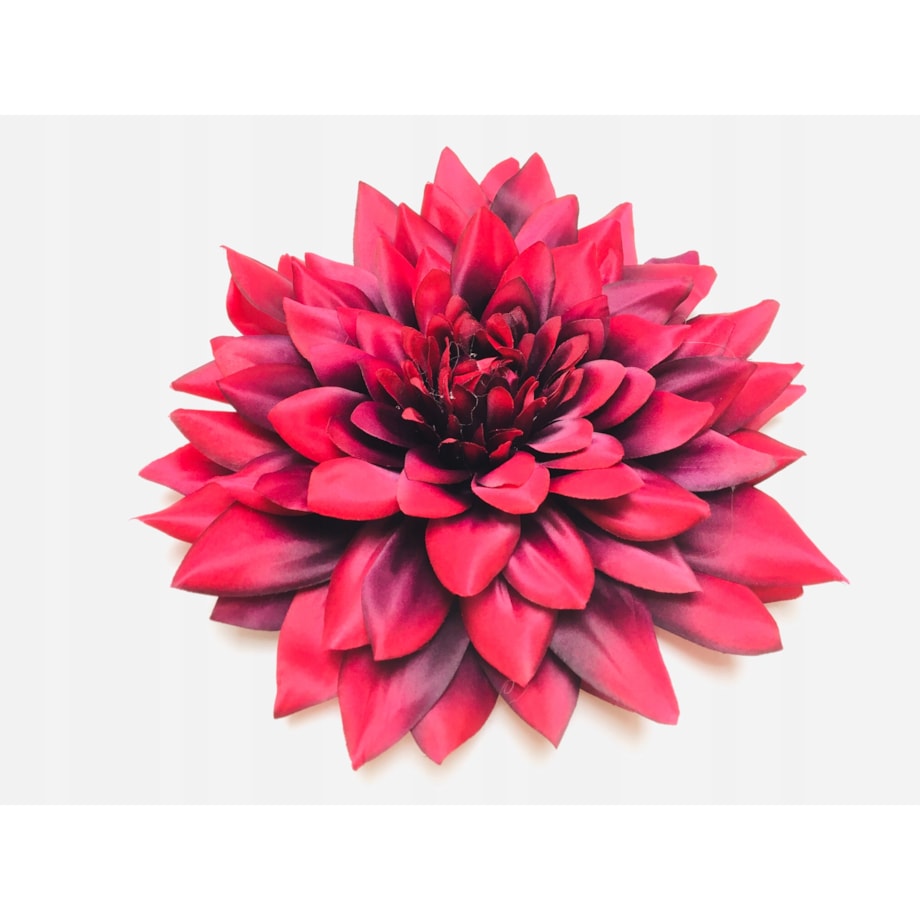 KWIATY SZTUCZNE ogromna dalia 28cm różowa do kompozycji dekoracji stroika