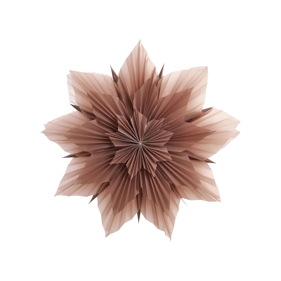 Dekoracja świąteczna OSTERAN Gwiazda 59 cm Różowy