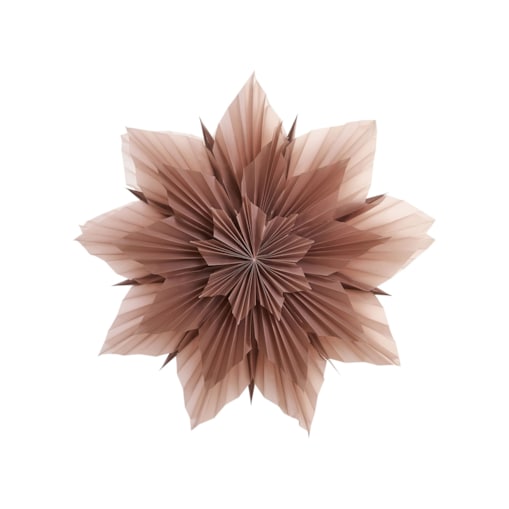 Dekoracja świąteczna OSTERAN Gwiazda 59 cm Różowy