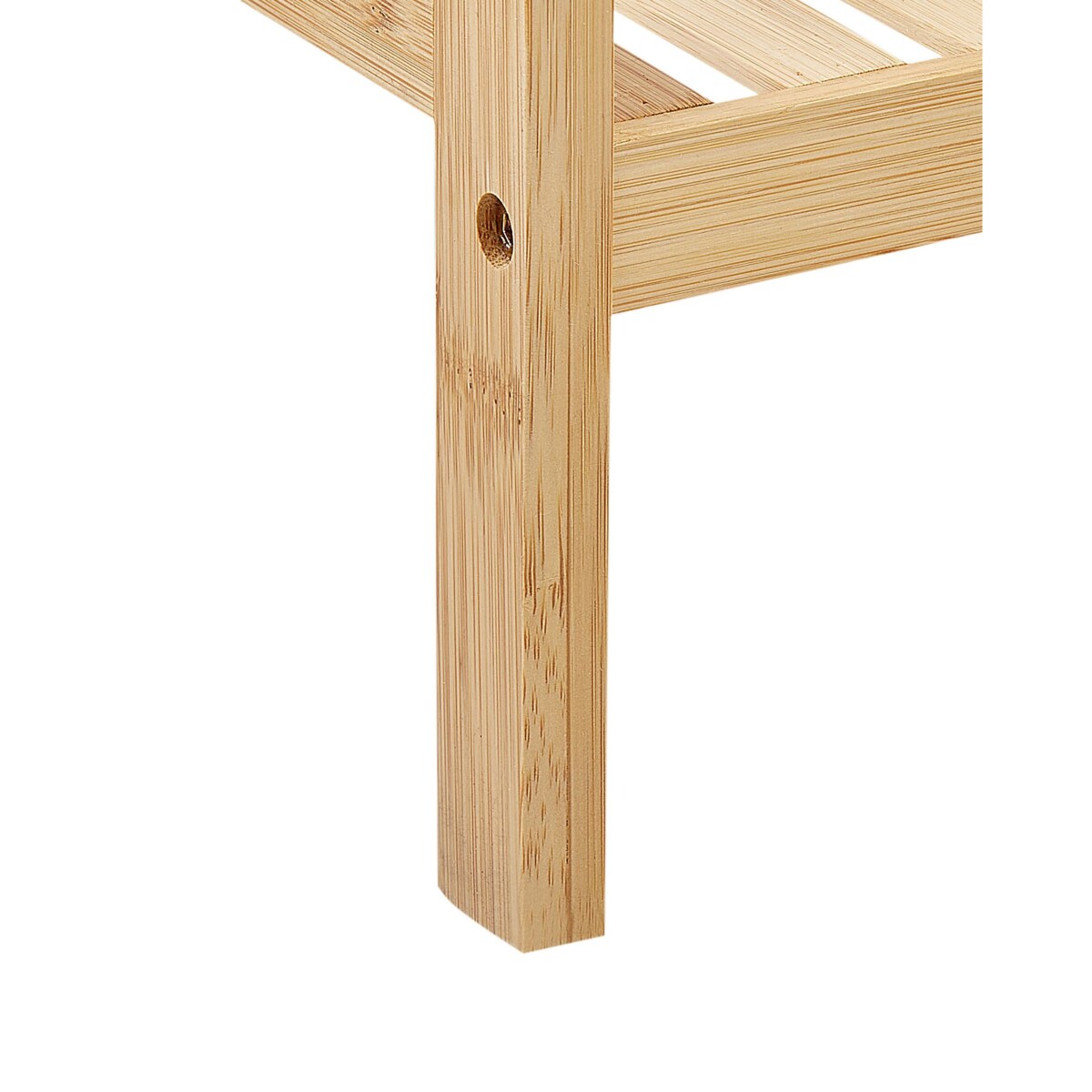 Regał łazienkowy bambusowy jasne drewno BAXLEY