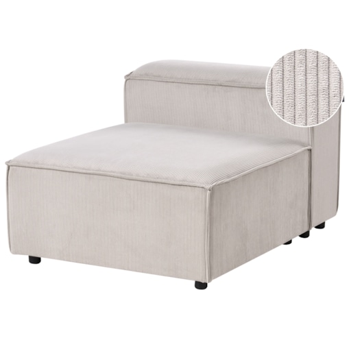 Moduł 1-osobowy ARDAL Sztruks Beżowoszary