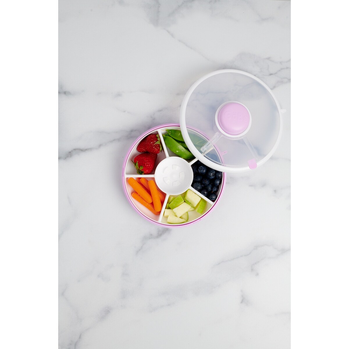 GOBE SNACK SPINNER pojemnik na przekąski, Taro Purple