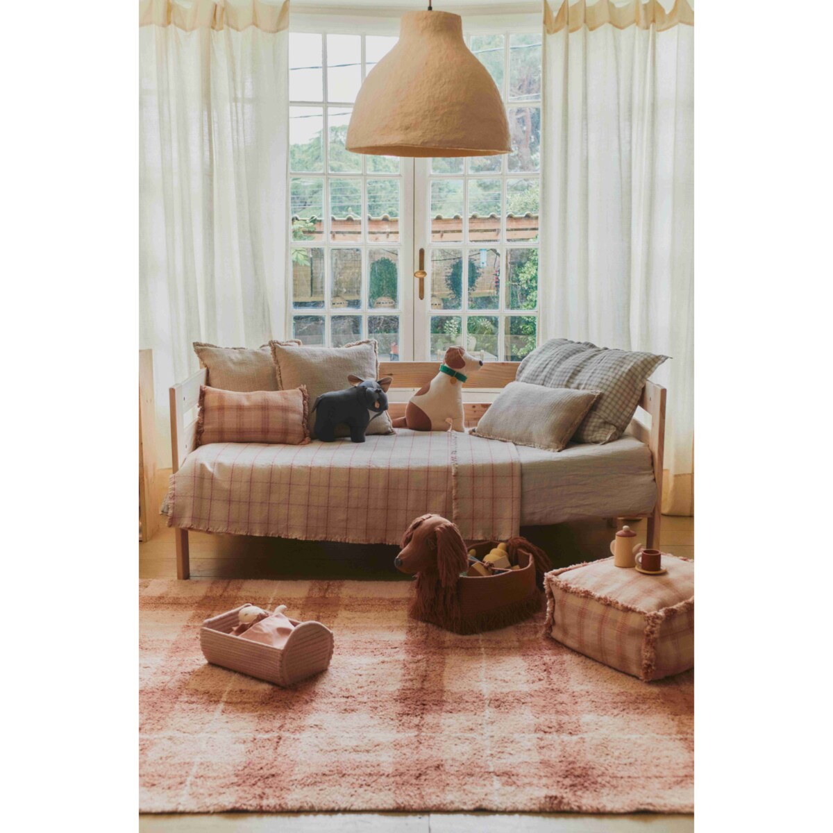 Poduszka Handloom Rose Wouf Wouf – Lorena Canals