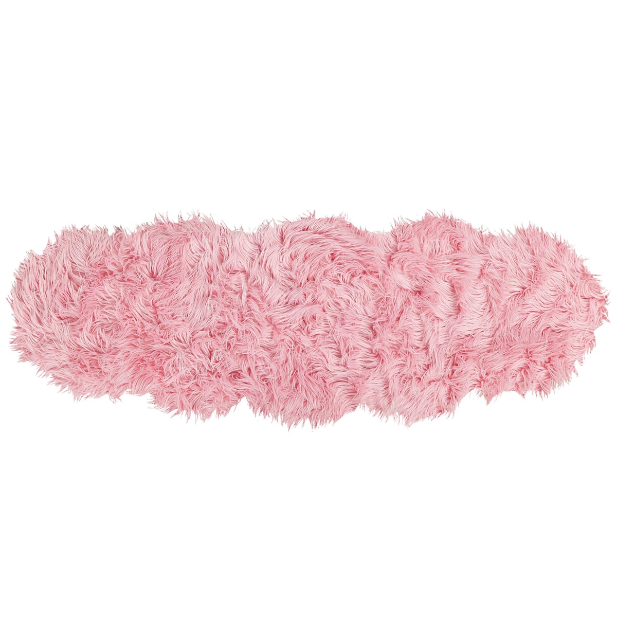 Sztuczna skóra owcza różowa MAMUNGARI