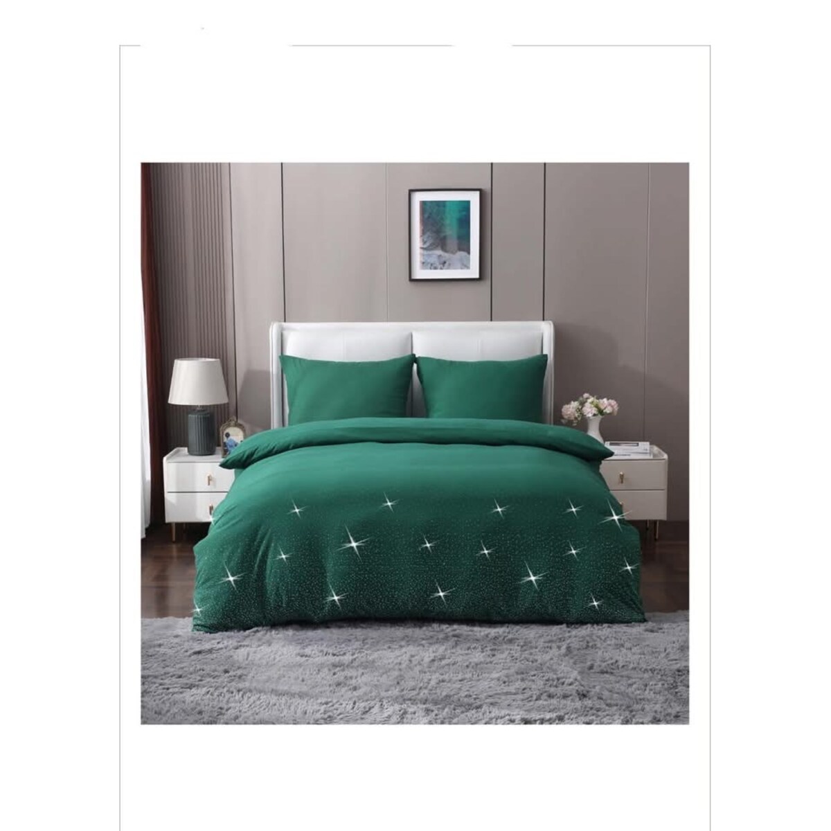 Pościel z kryształkami 160x200 cm