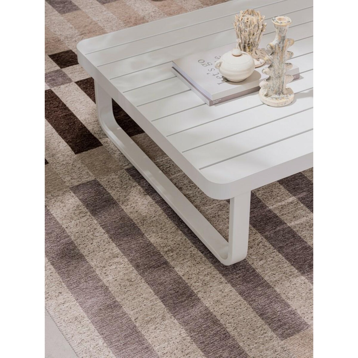 BIZZOTTO zestaw wypoczynkowy ogrodowy MARIEL beżowy