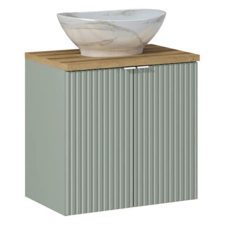 Szafka pod umywalkę nablatową 60 cm - z drzwiami - Reed Green