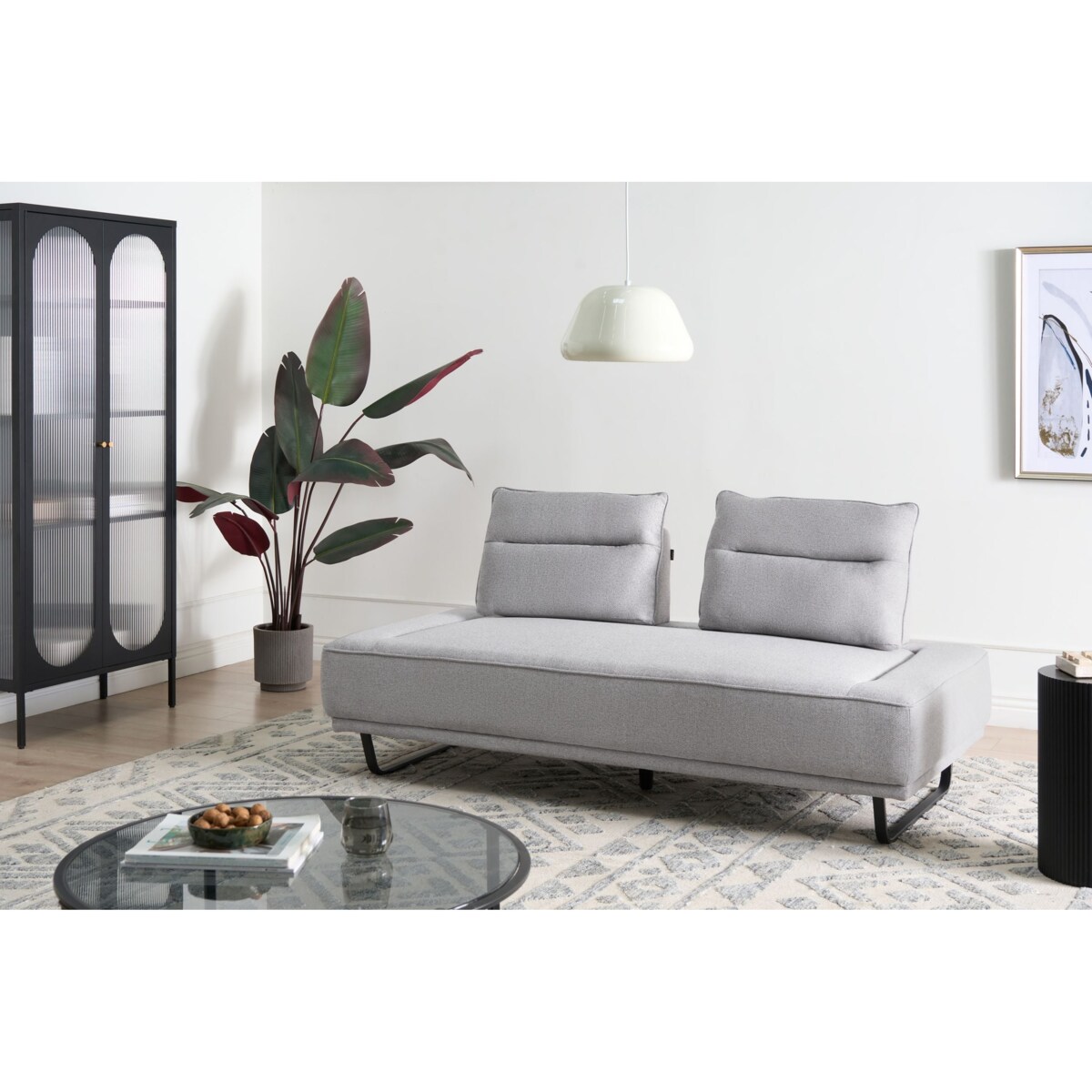 Sofa dla 3 osób FAXEN Szary