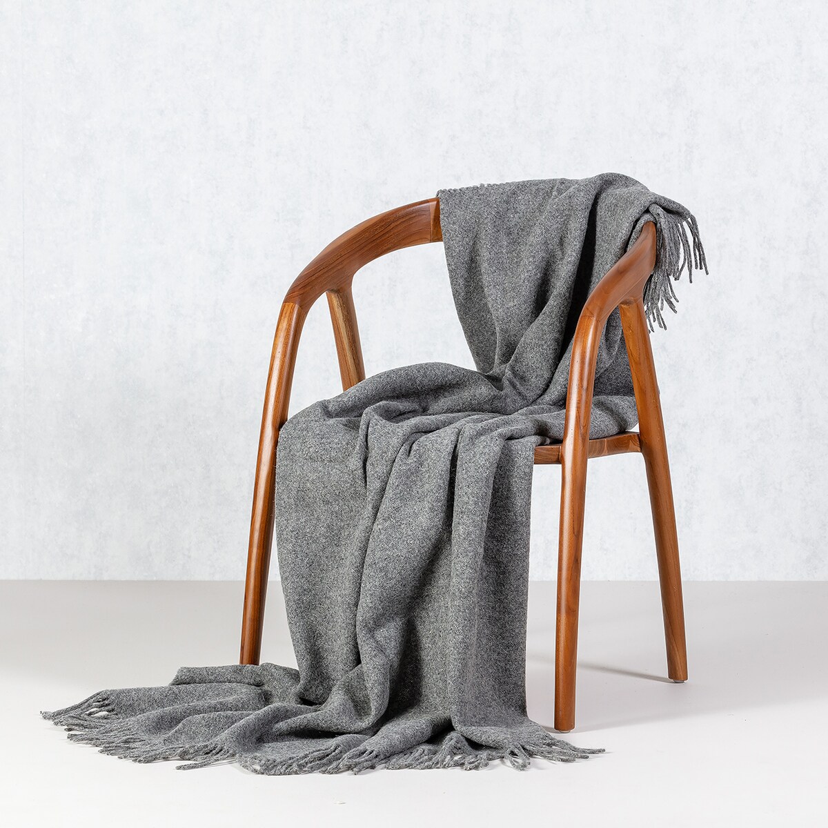 Pled Zelandia 140x200cm melange grey, 140 x 200 cm