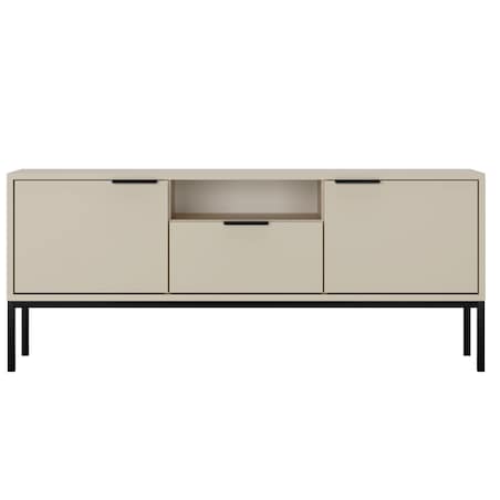 Szafka RTV Austin 135 kaszmir & czarna