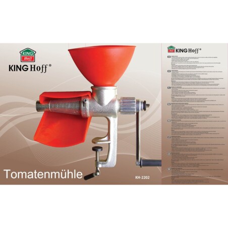 Wyciskarka przecierak do pomidorów i owoców KINGHOFF