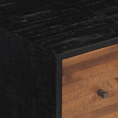 vidaXL Stolik kawowy, 90x50x41 cm, drewno tekowe z odzysku