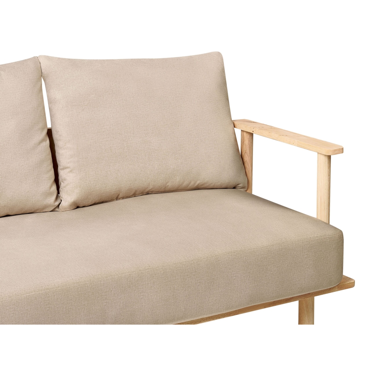 Sofa 2-osobowa beżowa ASKER