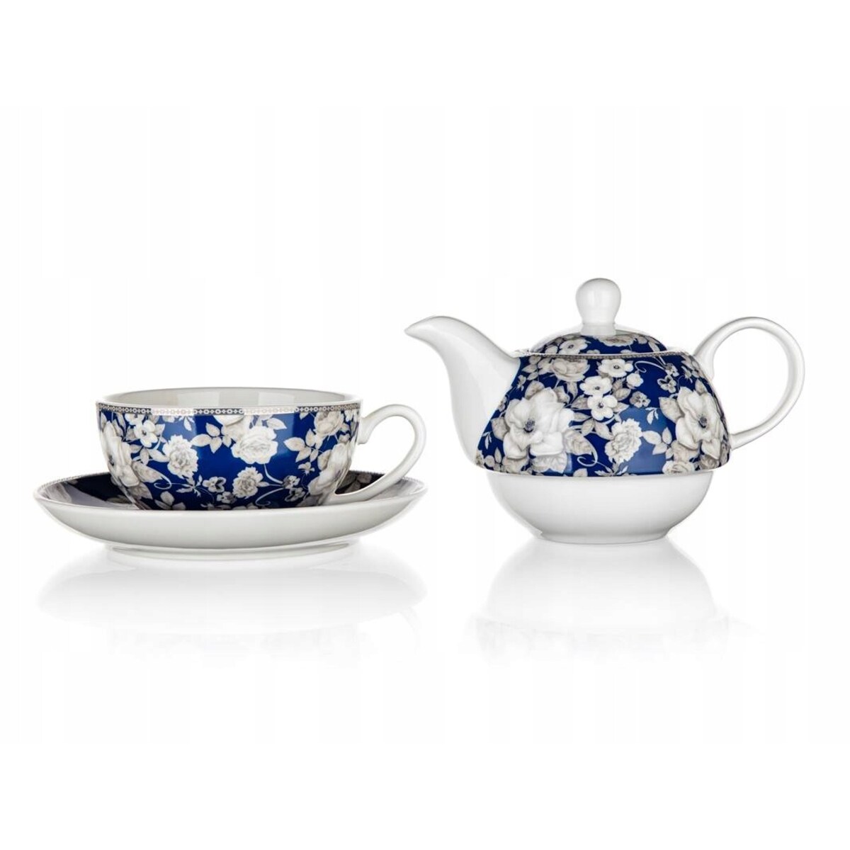 FILIŻANKA + DZBANEK NA HERBATĘ ZIOŁA na prezent urodziny imieniny upominek