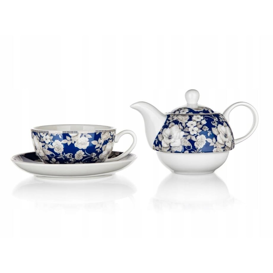 FILIŻANKA + DZBANEK NA HERBATĘ ZIOŁA na prezent urodziny imieniny upominek