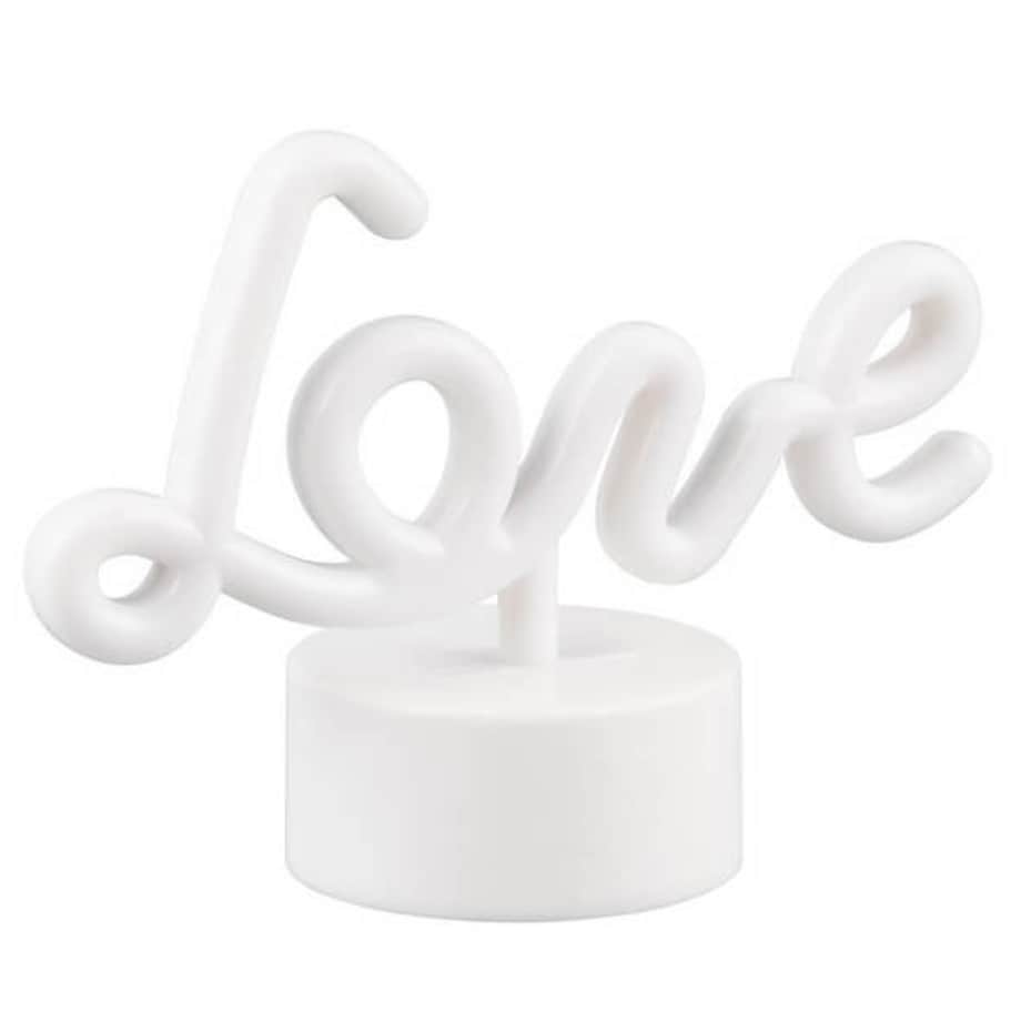 Stołowa lampa love Amor R55931101 RL Light LED 1W USB różowy biały