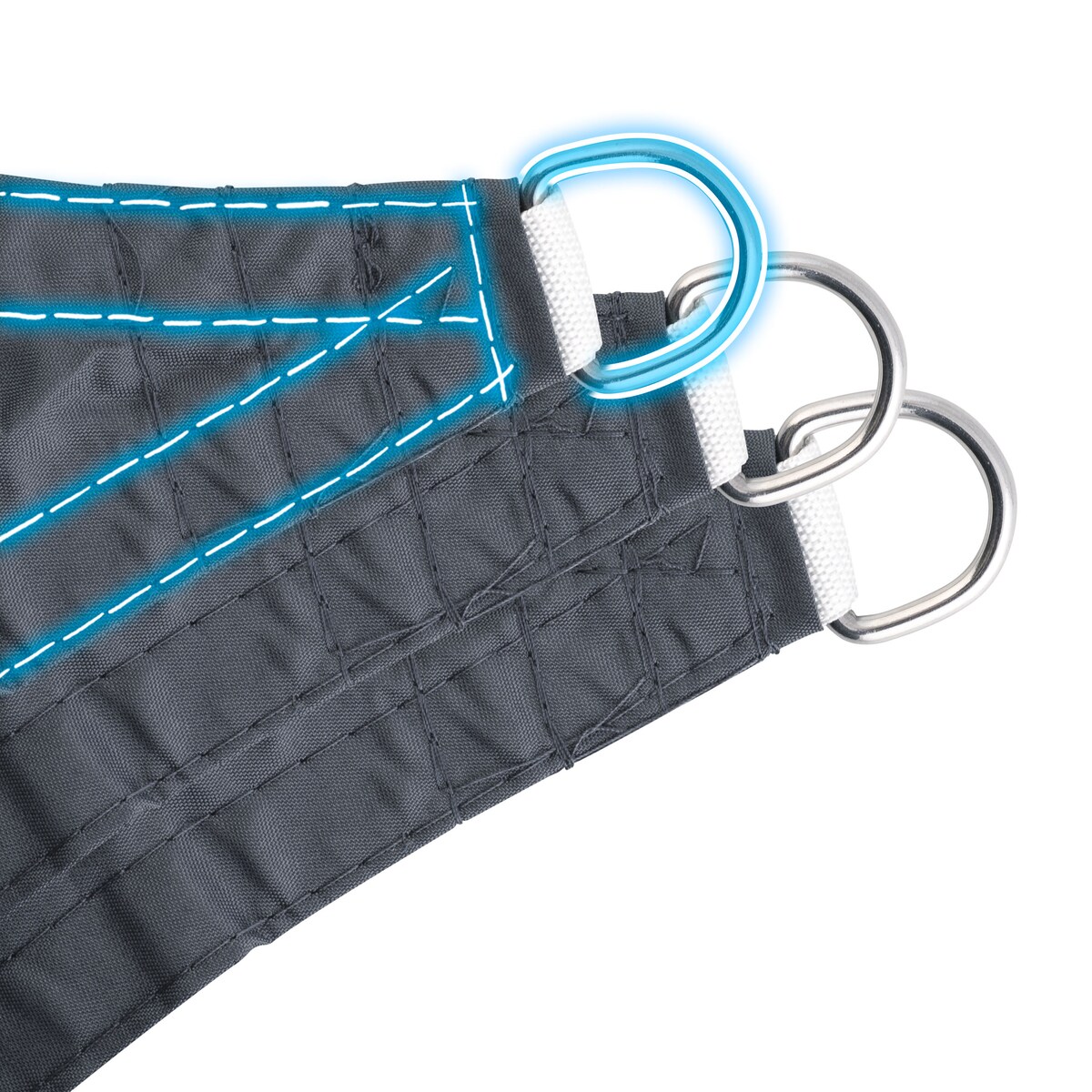 Żagiel przeciwsłoneczny ogrodowy na taras wodoodporny 488600 Plonos