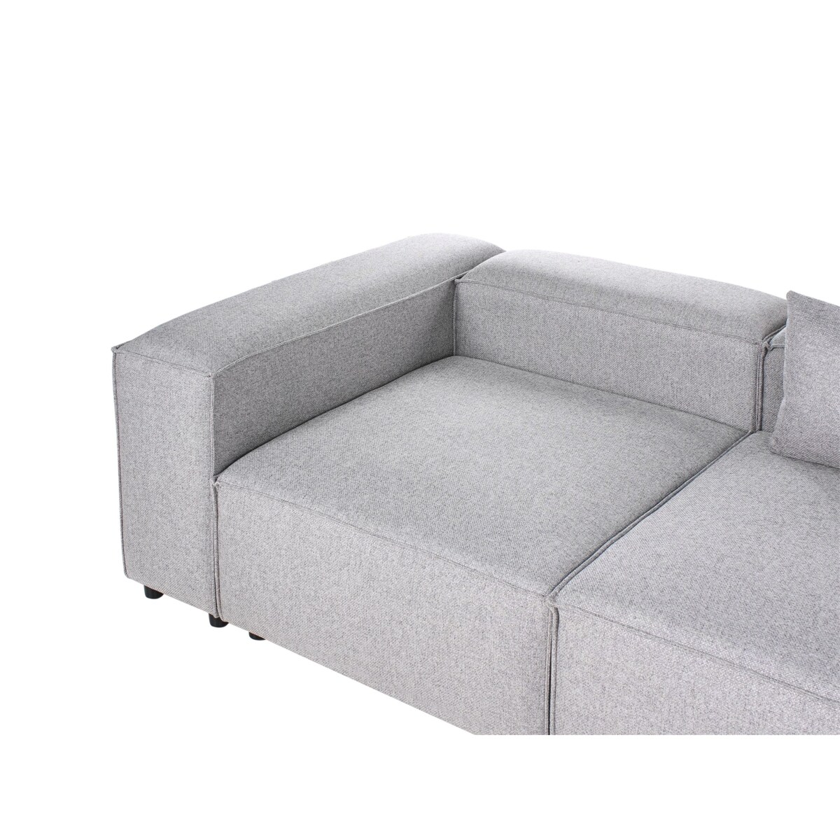 Sofa modułowa dla 3 osób BRANDE Szary