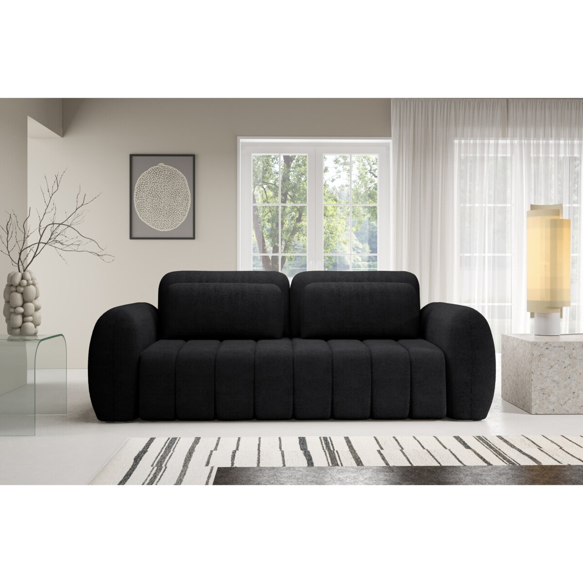 Sofa CONTII premium z funkcją spania Kolor: Quelle 100