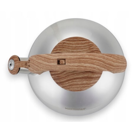 Czajnik Z Gwizdkiem Mały Tradycyjny Stal Nierdzewna 2L Na Indukcję Gaz