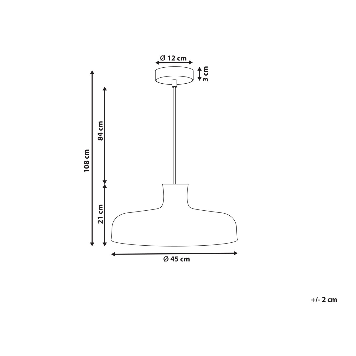 Lampa wisząca rattanowa naturalna TAMARIN