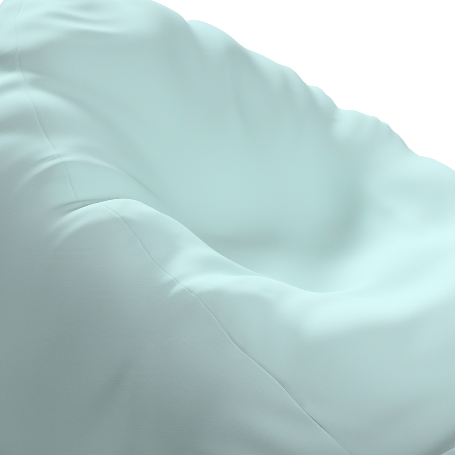 Worek do siedzenia Bowli, pastelowy błękit, Ø60 x 105 cm, Cotton Story