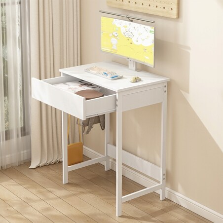Biurko komputerowe stolik z 1 szuflada nowoczesne 60cm