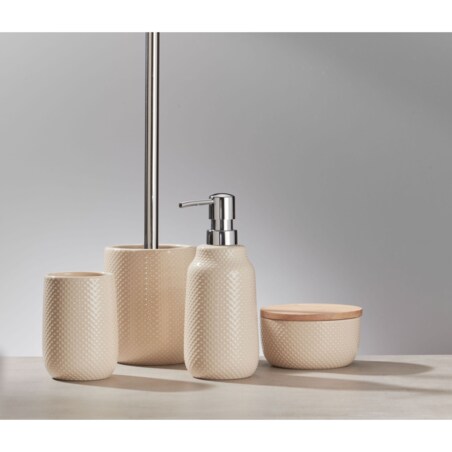 Kleine Wolke Dotty Kubek łazienkowy beżowy