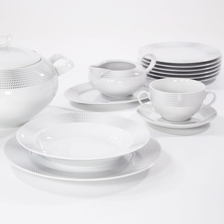 Serwis obiadowy dla 12 osób 44 el. Yvonne Ola G465